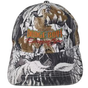 Daystone Baseball Cap White Gray Camo Dodge Boys Excavation Hat OS Strapback